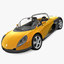 rigged renault sport spider 3d 3ds