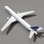 3d max a321 plane airfrance