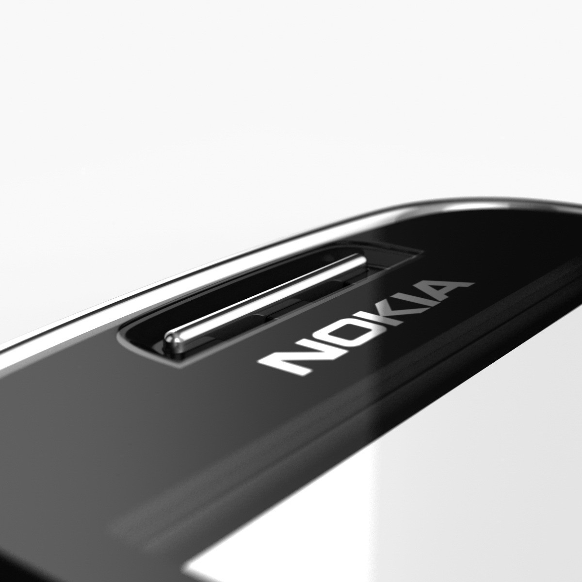 nokia 6233 phone 3d model