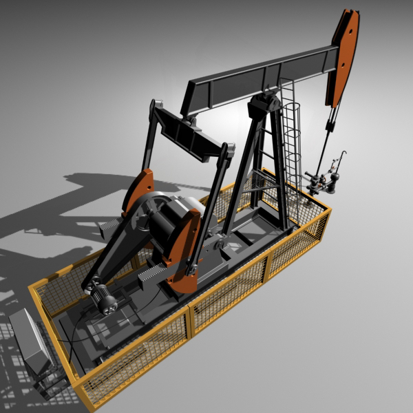 3d oil pump jack