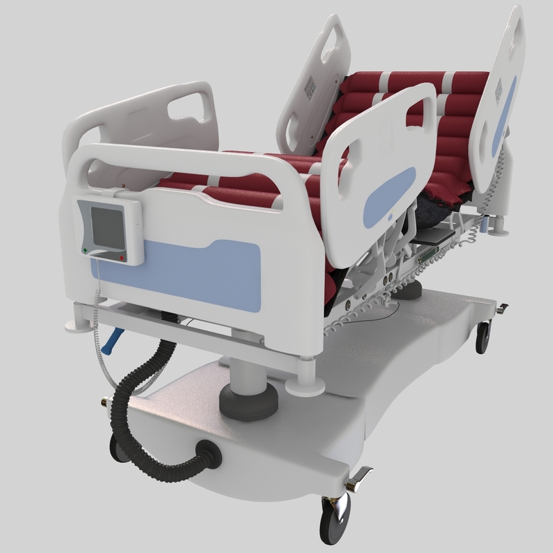 icu multi function hospital bed max