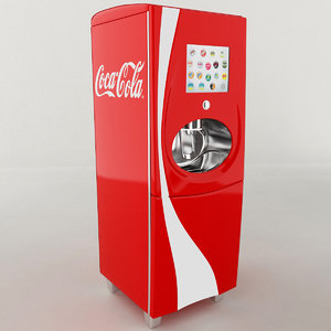 3d model coca cola freestyle
