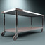 steel movable operating table 3d model
