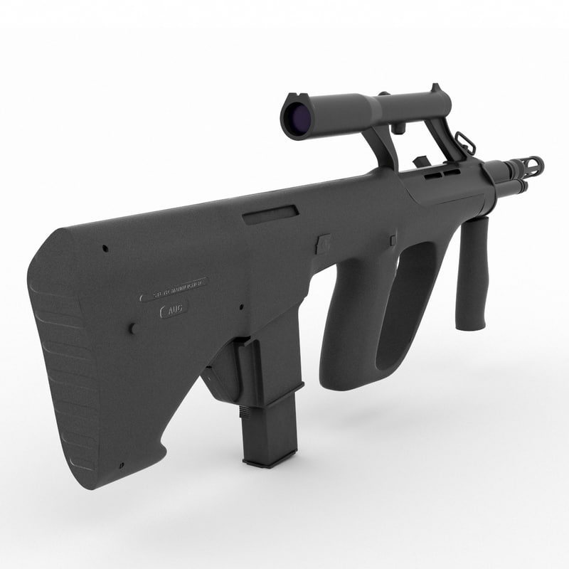 斯太尔aug para3d模型