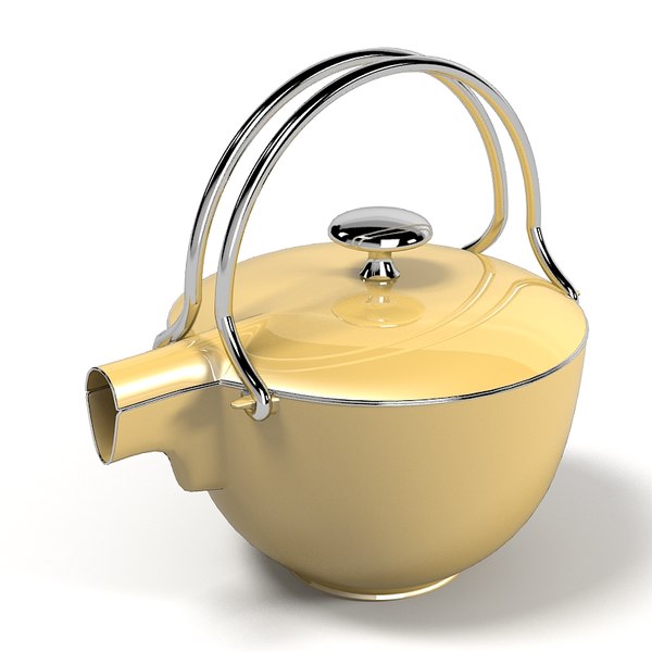 3d teapot kettle designer model