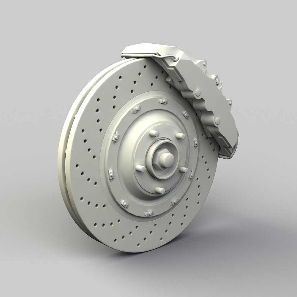 3d brembo brakes model