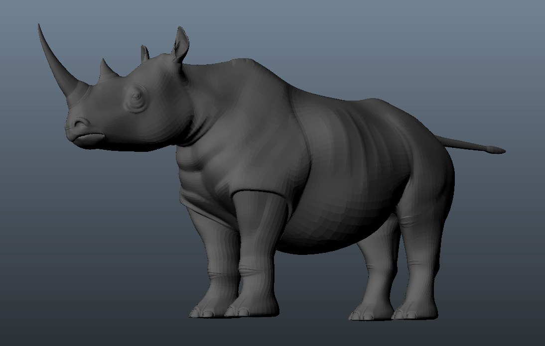 rhinoceros 3d model free dow