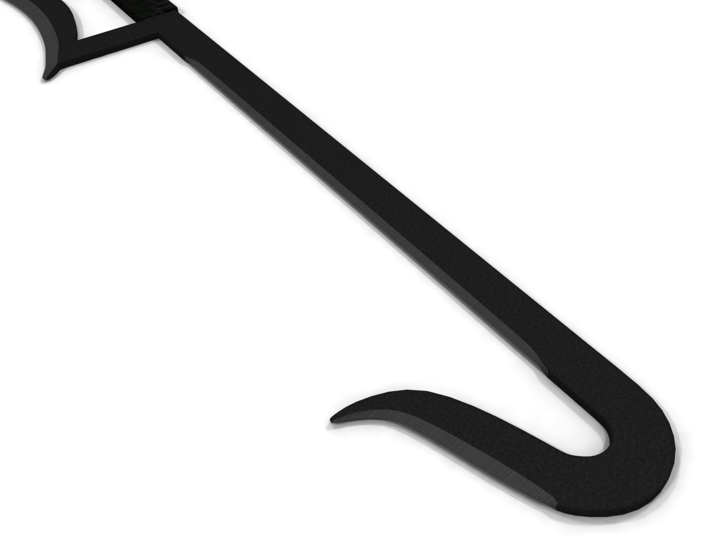 3dsmax chinese hook sword