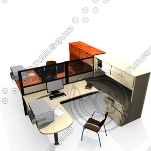3ds max office modiling