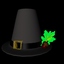 3d model pilgrim hat