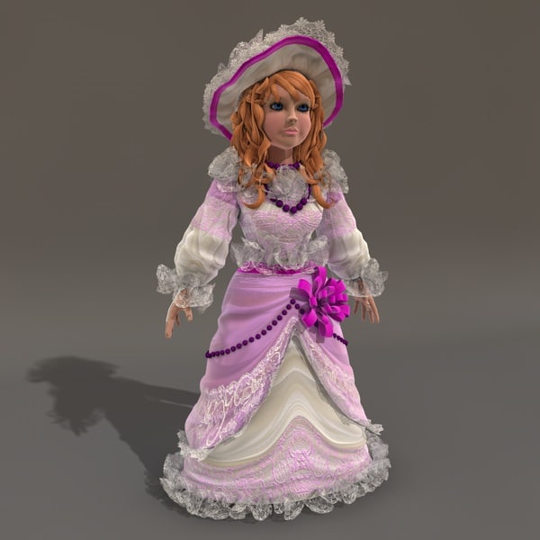 3d Model Of Doll