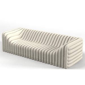 versace bubble sofa 3d model