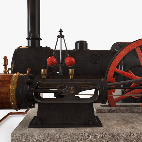3d steam engine boiler
