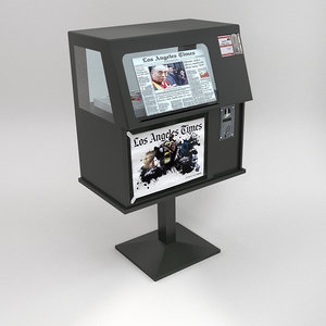maya newspaper vending machine