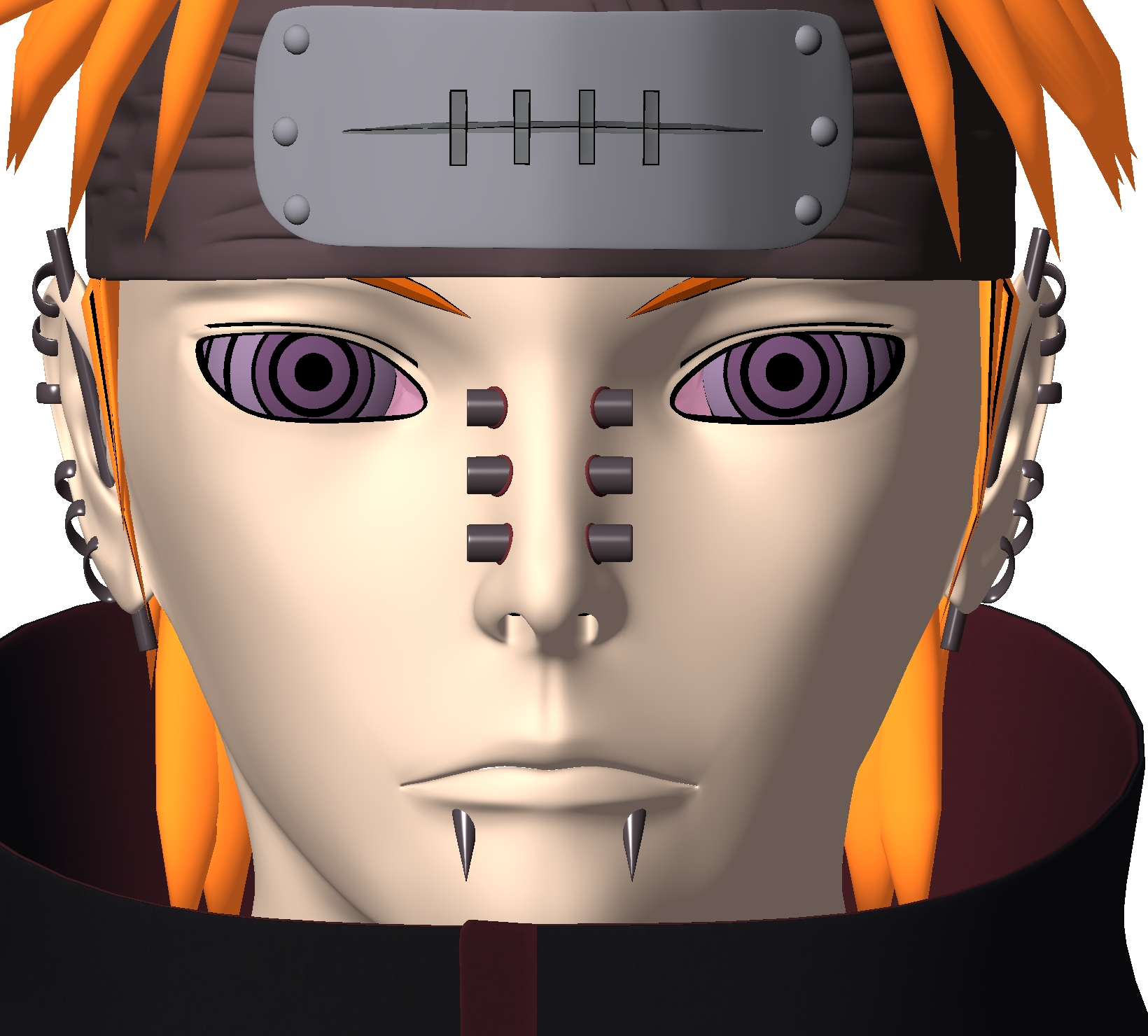 3d model naruto path pain