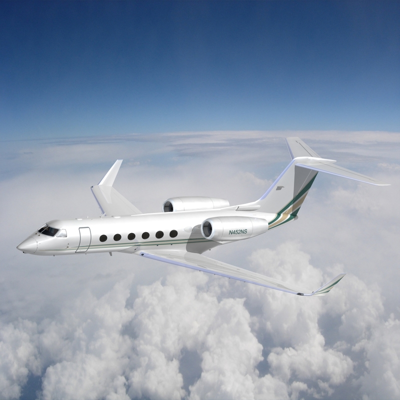 gulfstream g450 3d model