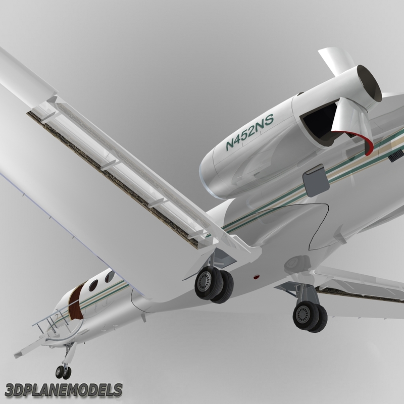 gulfstream g450 3d model