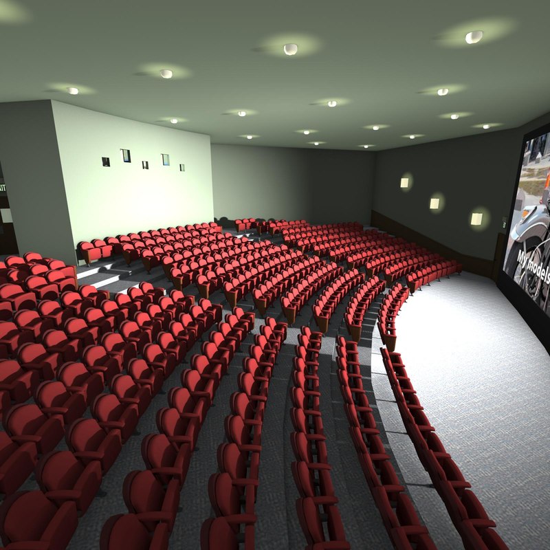 theater 3d model