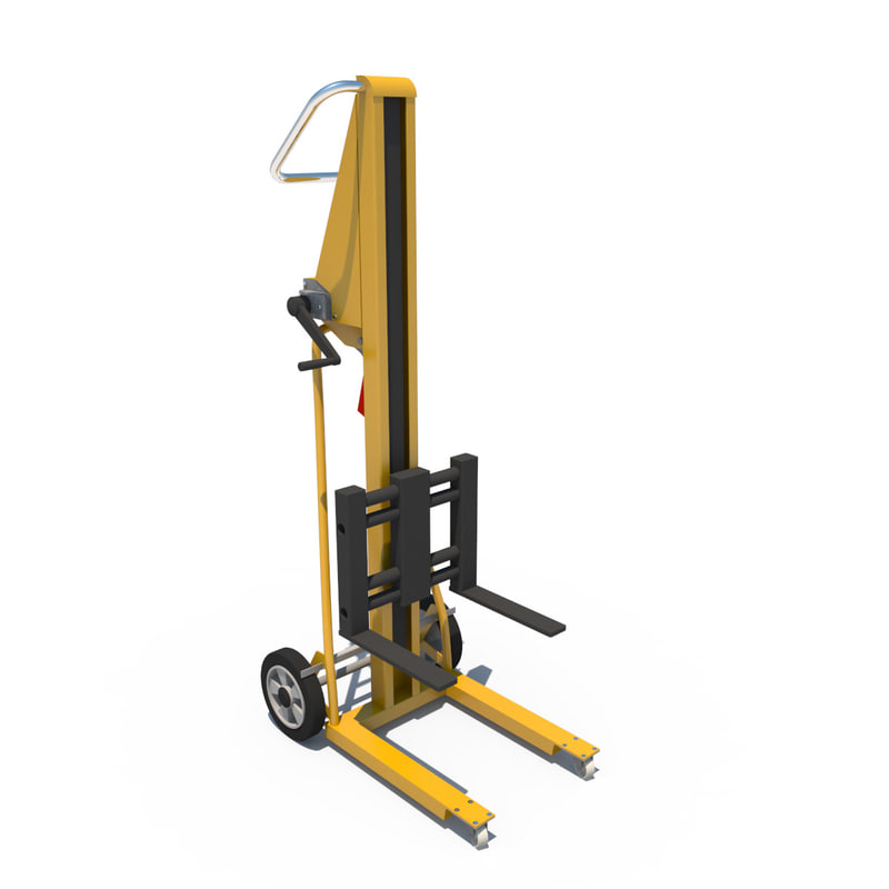 3ds max heavy duty manual lift