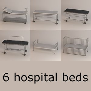 hospital beds 3d 3ds