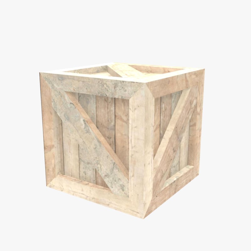 Crate 3d Max Crate 3d Max