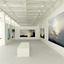 3d art gallery interior