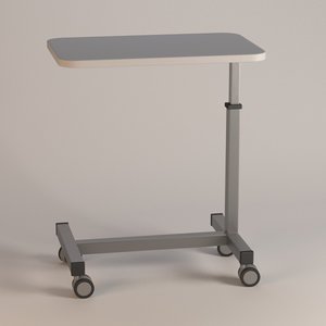 3d hospital table model