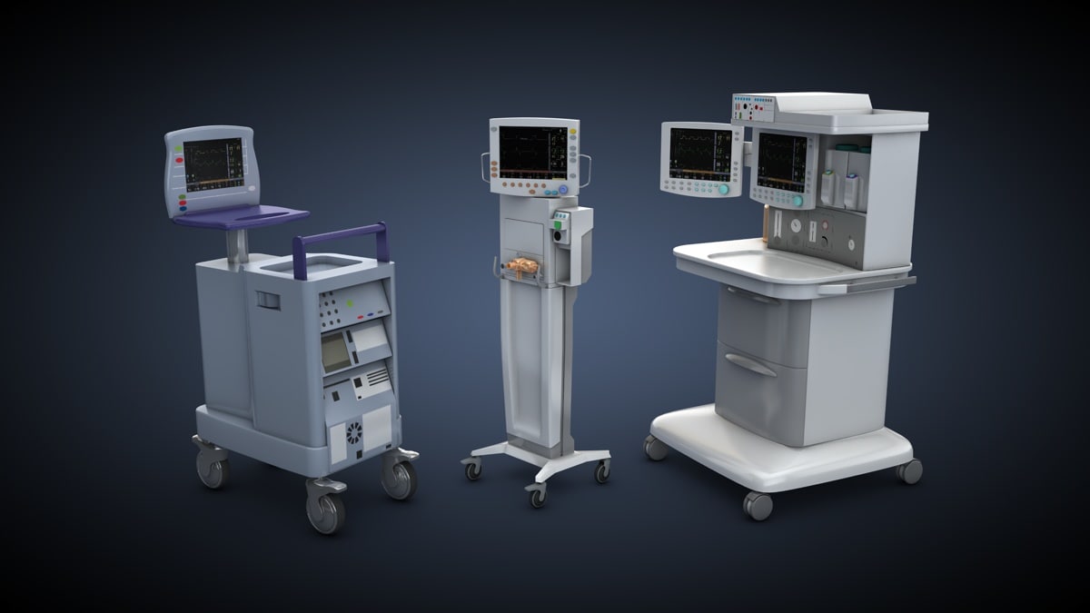 medical equipment 3d model