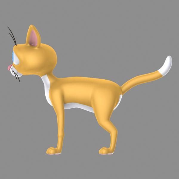 卡通猫13d模型