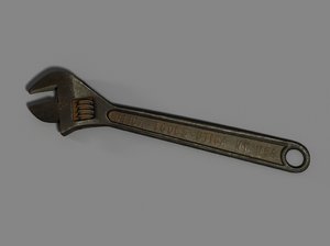 3ds old adjustable wrench