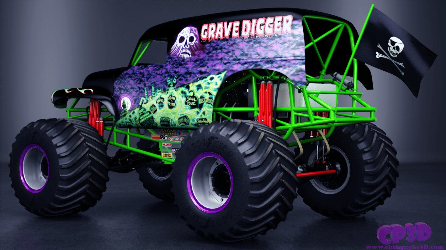 grave digger monster truck max