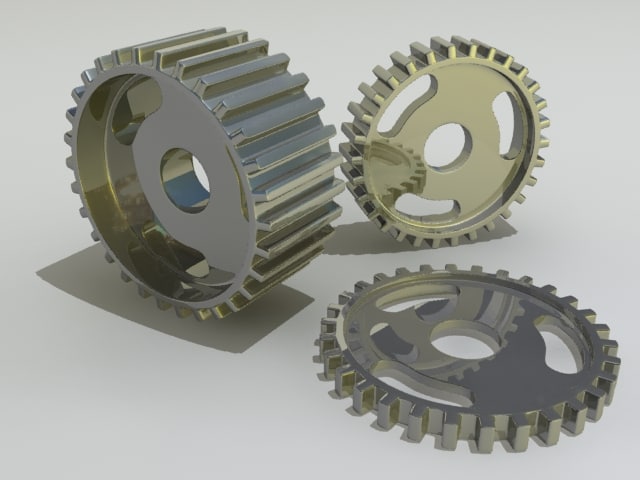 Free 3d printed gears