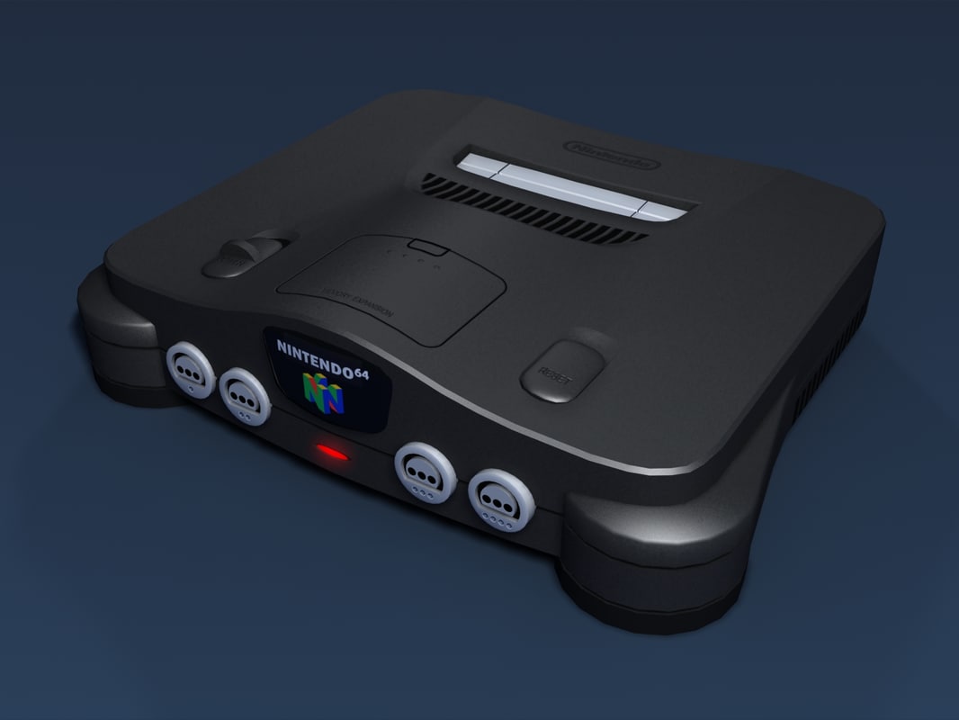 Nintendo модели. Нинтендо 64 3д модель. Nintendo 64 мод 60hz переключатель. Nintendo 64 3d models.