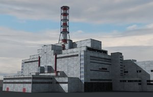 3dsmax chernobyl nuclear power plant