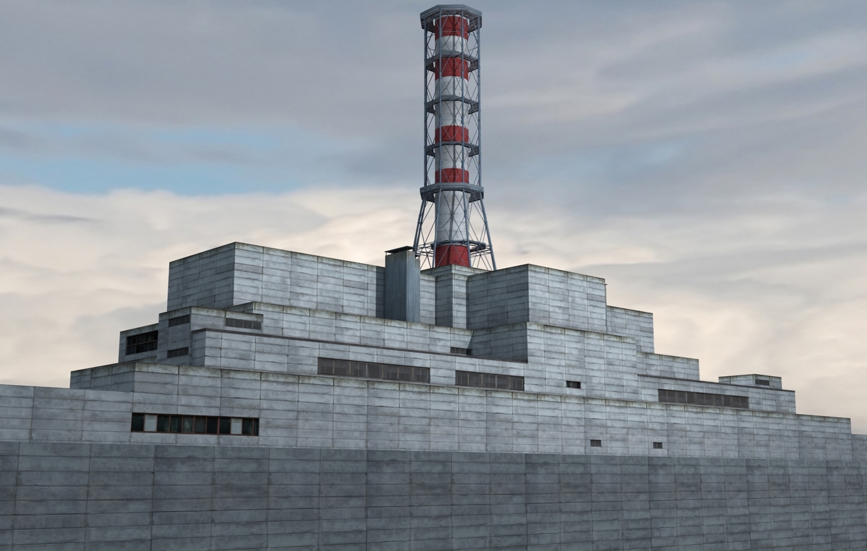3dsmax chernobyl nuclear power plant