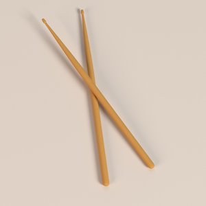3d drum stick