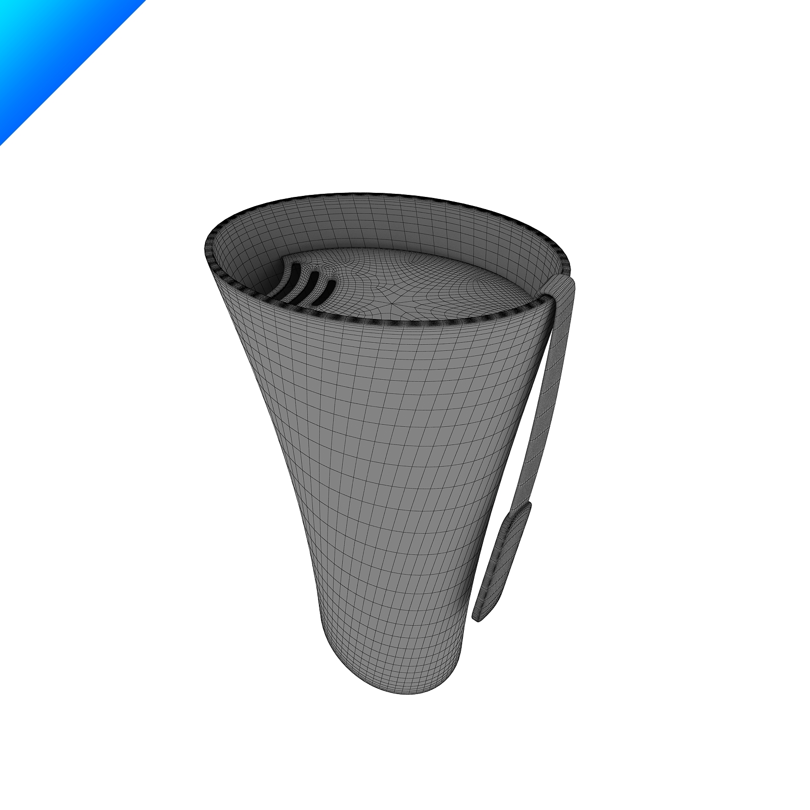 3d chiringuito mixing glass strainer
