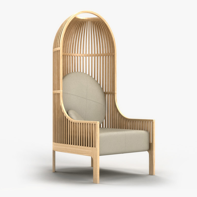 Nest Lounge Chair 3ds