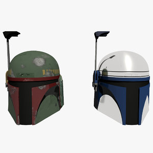 bounty helmets jango fett 3d obj