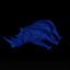 free 3ds model bas relief black rhino