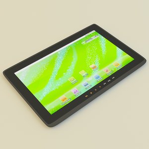 3d model tablet pc ziio