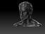 zbrush human male head 3d model
