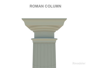 Column Roman Cinema 4d Models For Download Turbosquid