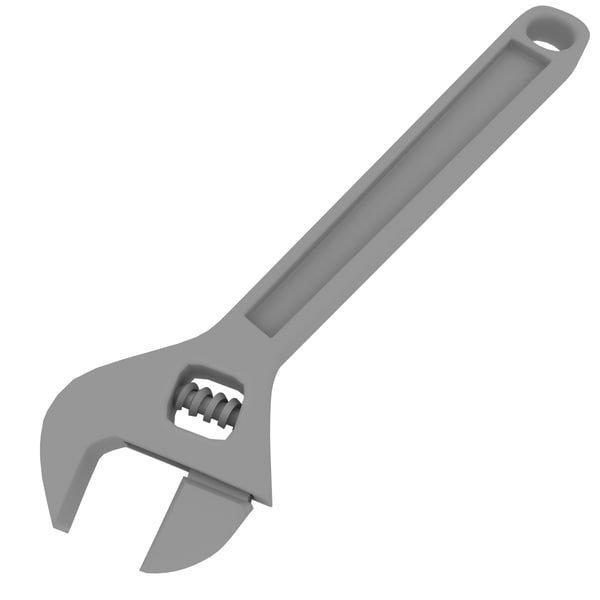 3d max wrench spanner tool