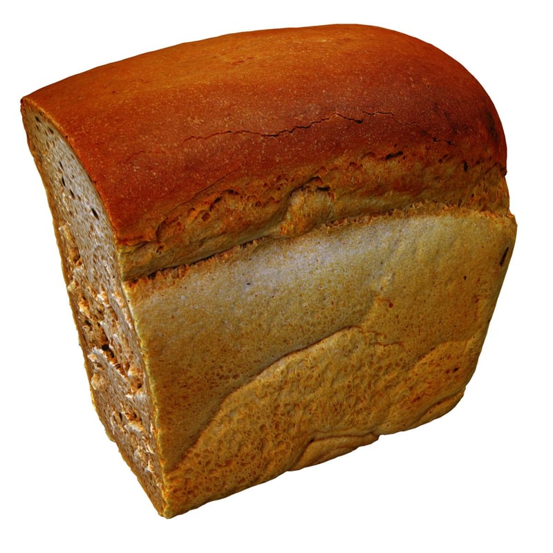 3d simulation bread