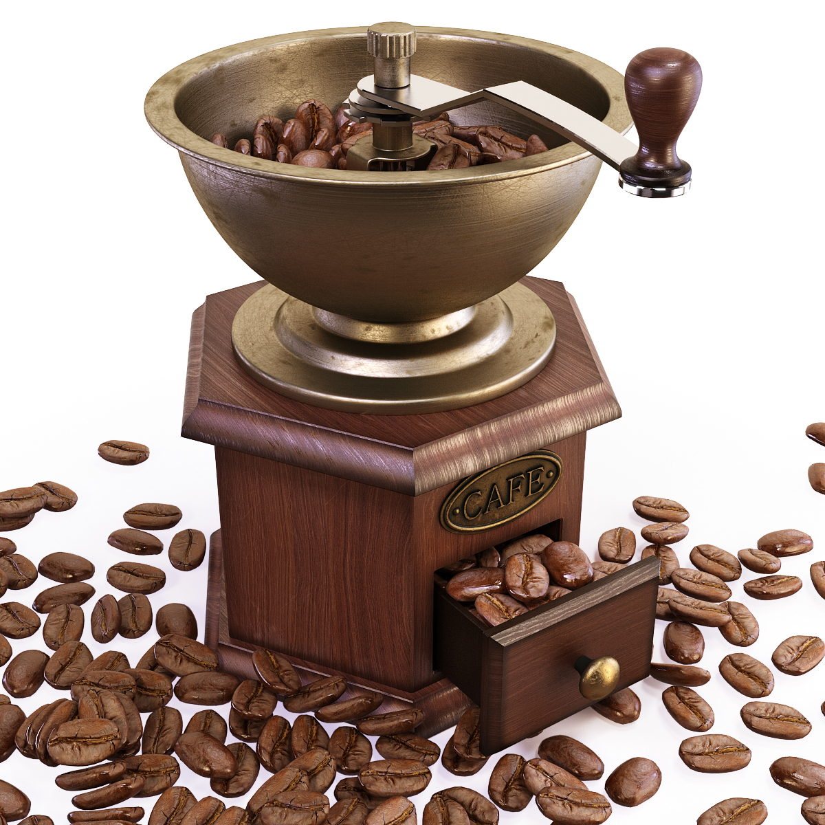 coffee 3d model