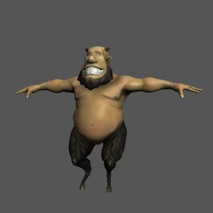 stylized character 3d max