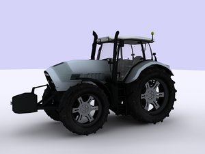 3d max tractor