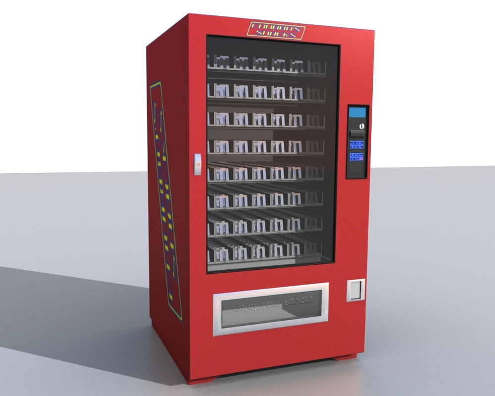 Vending Machine 3D Models For Download | TurboSquid