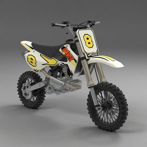 3d model mini moto minimoto